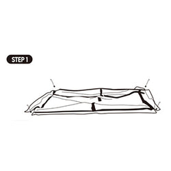 Inflatable Tents for Camping,Large Inflatable Camping Tent with Hand Pump,Inflatable Tent,Easy Setup Tents for Camping Portable