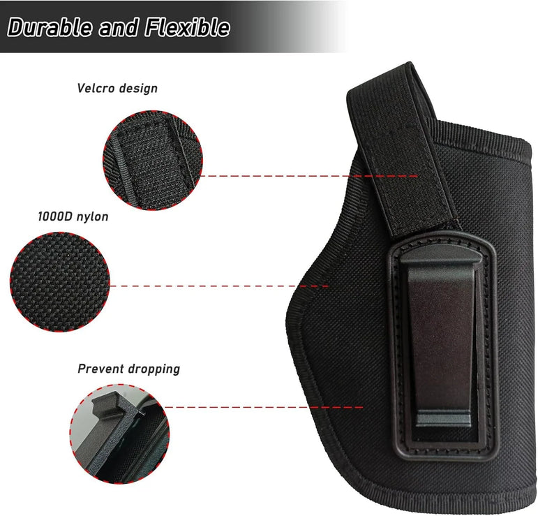 Gun Holster Tactical Concealed Carry Left/right Hand Pistol IWB OWB Universal