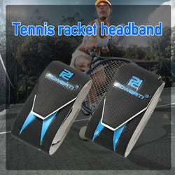 2pcs 3D Tennis Paddle Head Tape for Beach Tennis Racket Protection Tape Head Tape Protector Tennis Racket Hoofd Tape