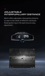 PARD Merlin Hunting Binocular Digital Camera 1920*1080 Sensor Adjustable interpupillary distance function WIFI Waterproof