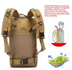 30L/50L Multifunctional Bag Military 900D Military Hiking Bag Waterproof Rucksacks Army Outdoor Camping Trekking Hunting Bag