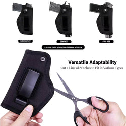Gun Holster Tactical Concealed Carry Left/right Hand Pistol IWB OWB Universal