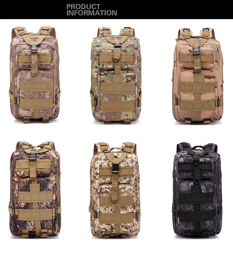 30L/50L Multifunctional Bag Military 900D Military Hiking Bag Waterproof Rucksacks Army Outdoor Camping Trekking Hunting Bag