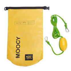 20L Tow rope Sand Sack 2-in-1 Sand Anchor Drift Bag Waterproof Dry Bag Sand Anchor Dock line for Kayak Jet Ski Rowing Small Boat