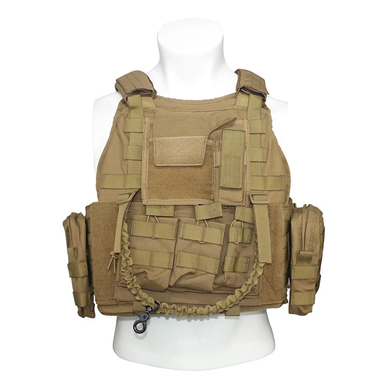LQARMY 1000D Tactical Vest Sniper Chest Rig Airsoft Vest Armor Vest Gear Carrier Load Bearing Vest Hunting Clothes
