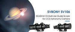 SV105 planetary camera paired with SV106 Achromatic Guide Scope ，suitable for beginners in astrophotography