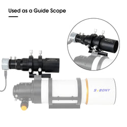 SV105 planetary camera paired with SV106 Achromatic Guide Scope ，suitable for beginners in astrophotography