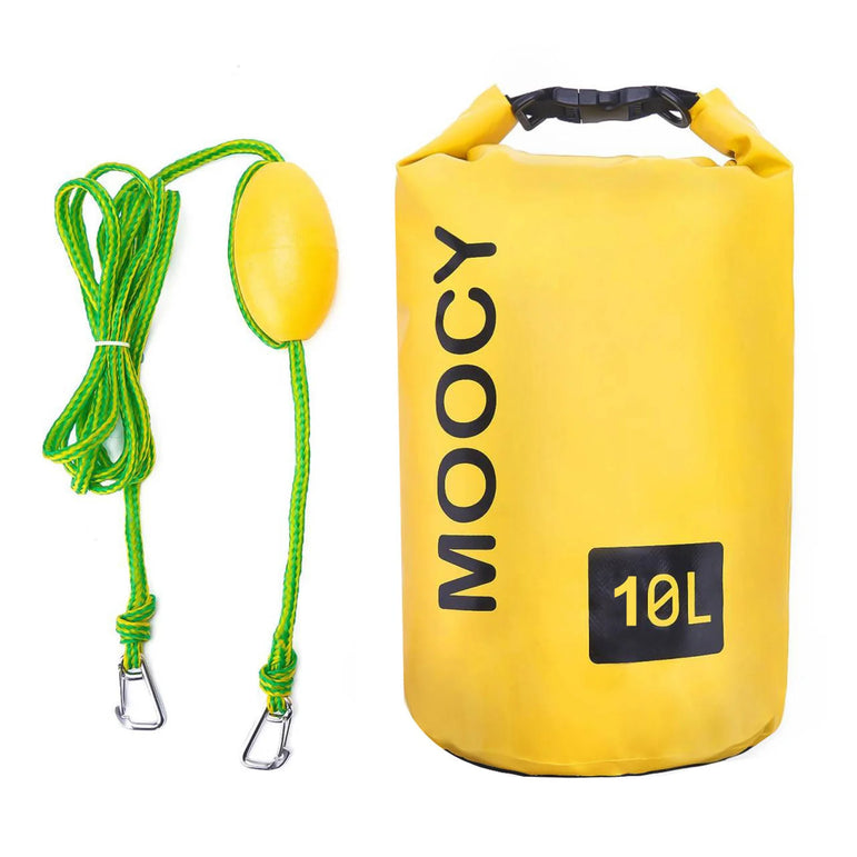 20L Tow rope Sand Sack 2-in-1 Sand Anchor Drift Bag Waterproof Dry Bag Sand Anchor Dock line for Kayak Jet Ski Rowing Small Boat