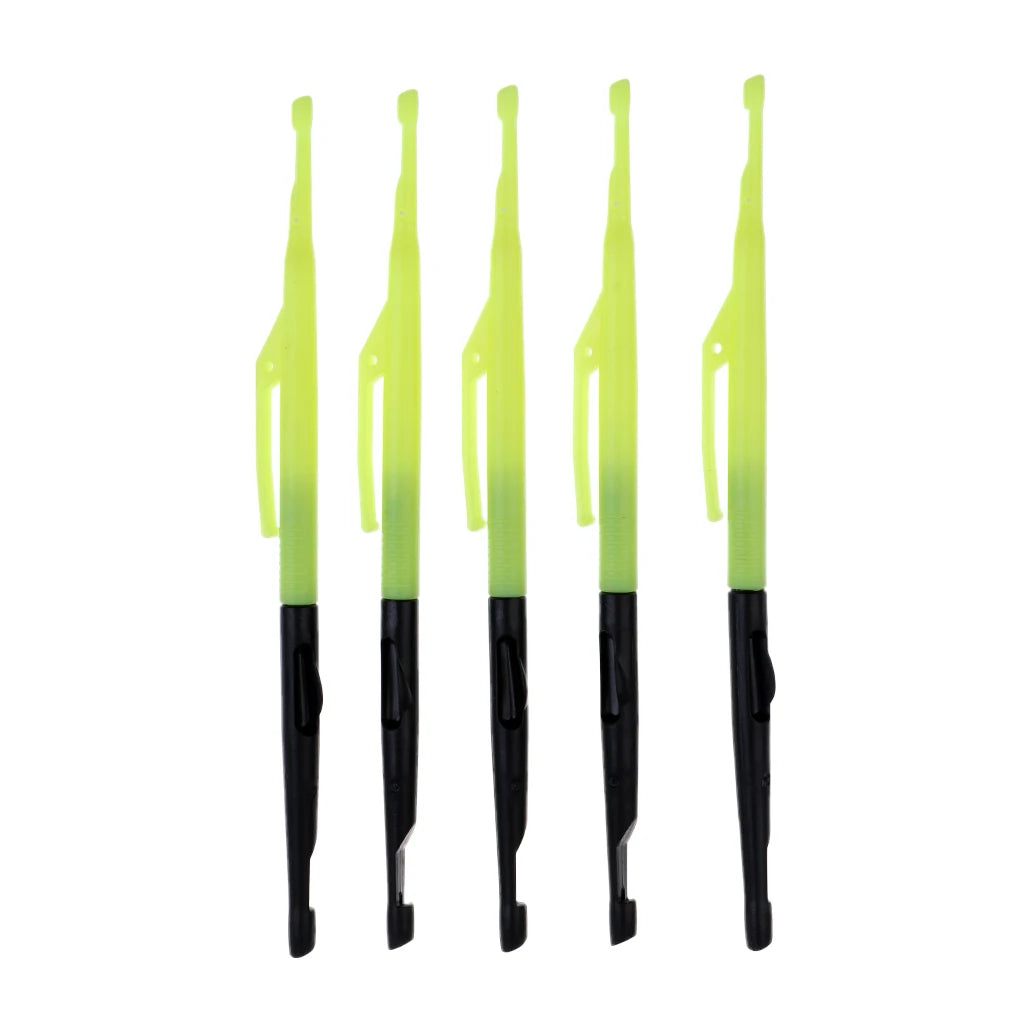 5Pcs Fishing Hook Removers Fishhook Disgorger & Knot Picker Hook Eye Clear Fishing Tools