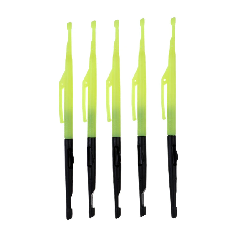 5Pcs Fishing Hook Removers Fishhook Disgorger & Knot Picker Hook Eye Clear Fishing Tools