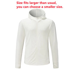RION Cycling Men's jacket Hooded Skin Coat Sunscreen Waterproof Anti-UV Thin Outwear Light Men Hiking Jackets
