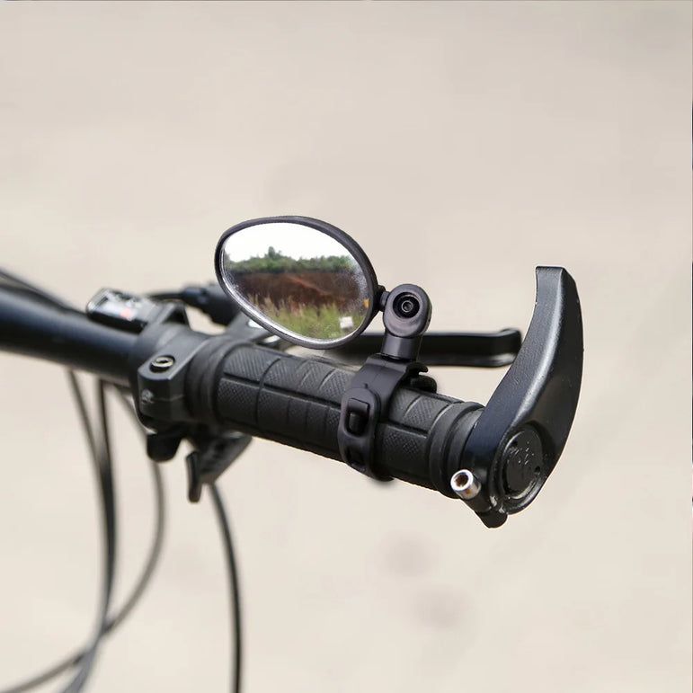 2pcs Universal Mountain Bicycle Rearview Mirror 360 Degree Rotatable Scooter Bike Handlebar Rear View Reflector Cycling Accessor