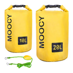 20L Tow rope Sand Sack 2-in-1 Sand Anchor Drift Bag Waterproof Dry Bag Sand Anchor Dock line for Kayak Jet Ski Rowing Small Boat