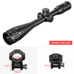 DIANA 6-24X44 Tactical Optic Cross Sight Green Red Illuminated Riflescope Hunting Rifle Scope Sniper Airsoft Air Guns