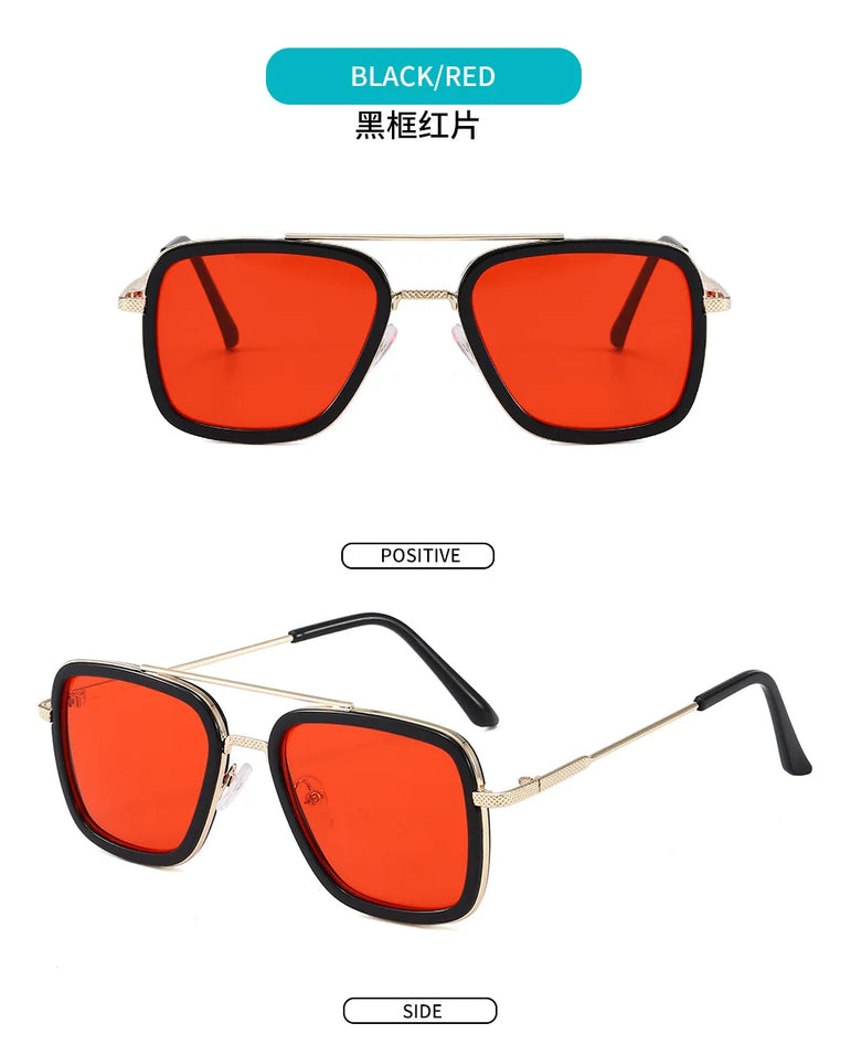 High Quality Cycling Sunglasses Square Outdoor Sport Fishing Glasses Men Spider Edith Glasses Sports Glasses