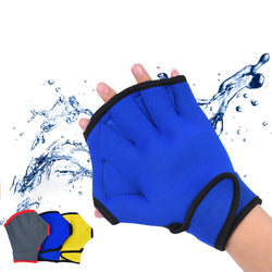 1 Pair Men Women Neoprene Diving Gloves Snorkeling Dive Swimming Paddles Palm Webbed Scratch-resistant Hand Guard Equipment