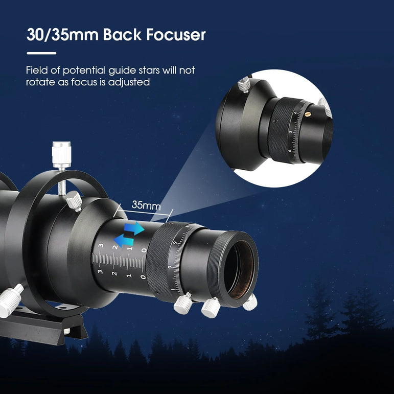 SV105 planetary camera paired with SV106 Achromatic Guide Scope ，suitable for beginners in astrophotography