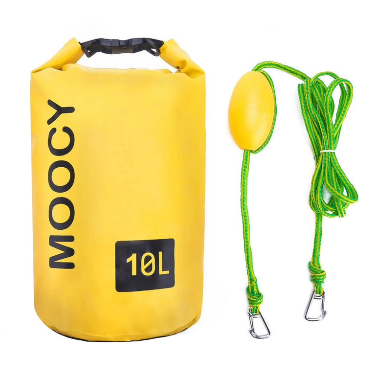 20L Tow rope Sand Sack 2-in-1 Sand Anchor Drift Bag Waterproof Dry Bag Sand Anchor Dock line for Kayak Jet Ski Rowing Small Boat