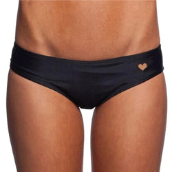 Female Wears Bikini Bottom Cutout Swim Trunks Bikini Bottom Women Swimwear Swimsuit Swimming Micro Briefs Panties Underwear