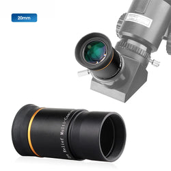 SVBONY 1.25" Telescope Eyepiece 6/9/15/20mm 66° Ultra Wide Angle FMC Eyepiece Set for Telescope