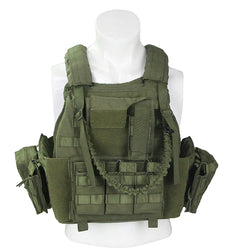 LQARMY 1000D Tactical Vest Sniper Chest Rig Airsoft Vest Armor Vest Gear Carrier Load Bearing Vest Hunting Clothes