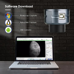 SV105 planetary camera paired with SV106 Achromatic Guide Scope ，suitable for beginners in astrophotography