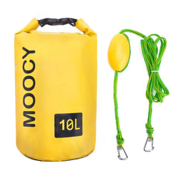 20L Tow rope Sand Sack 2-in-1 Sand Anchor Drift Bag Waterproof Dry Bag Sand Anchor Dock line for Kayak Jet Ski Rowing Small Boat