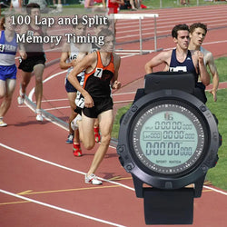 Soccer Referee Stop Watch Team Sports Stopwatch Wrist Water Resistant Night Light Countdown Professional Football Chronograph