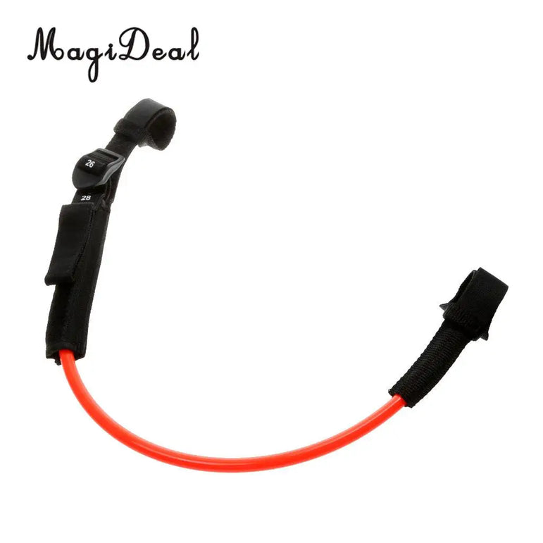 MagiDeal Professional 2Pcs TPU Adjustable Windsurfing Harness Non-Slip Line Water Sport Wind Surfing Tools 56-71cm Blue/Orange