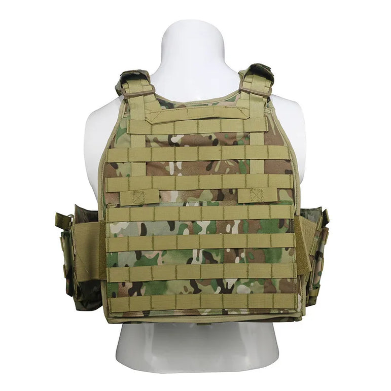 LQARMY 1000D Tactical Vest Sniper Chest Rig Airsoft Vest Armor Vest Gear Carrier Load Bearing Vest Hunting Clothes