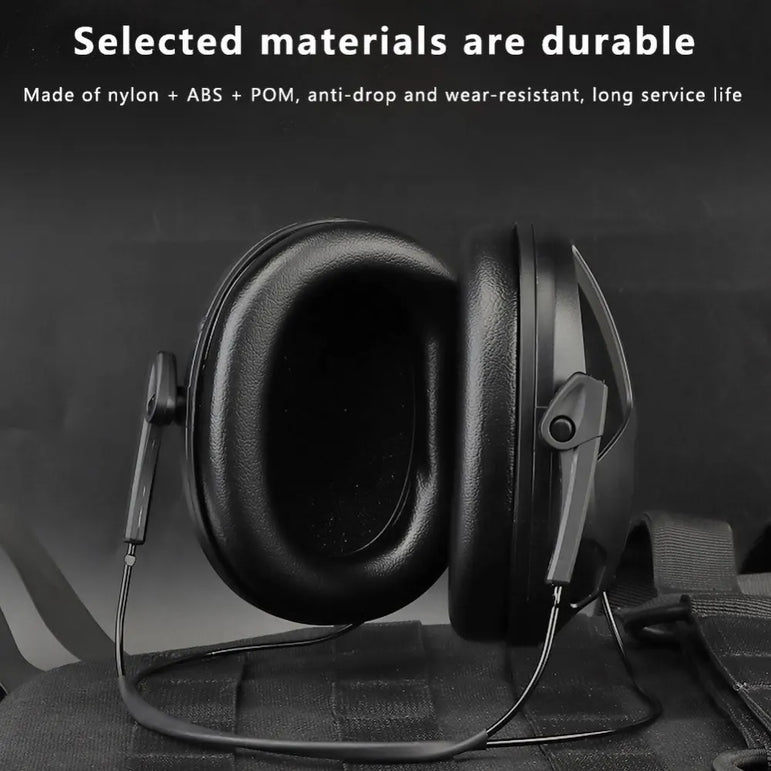 Tactical Earmuff Noise Reduction Hunting Shooting Headphone Anti-noise Ear Defenders Hearing Protector
