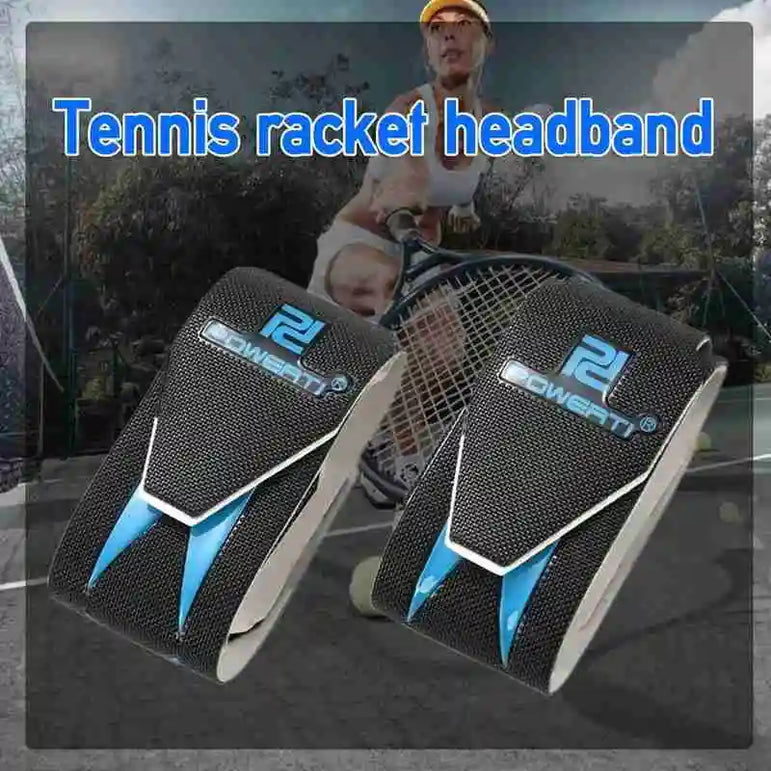 2pcs 3D Tennis Paddle Head Tape for Beach Tennis Racket Protection Tape Head Tape Protector Tennis Racket Hoofd Tape