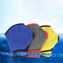 1 Pair Men Women Neoprene Diving Gloves Snorkeling Dive Swimming Paddles Palm Webbed Scratch-resistant Hand Guard Equipment