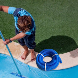 6m Swimming Pool Hose Water Hose with 38mm Diameter Pipe Reusable Washable Biofoam Cleaner Pool Water Resistant Pool Accessory