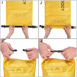 20L Tow rope Sand Sack 2-in-1 Sand Anchor Drift Bag Waterproof Dry Bag Sand Anchor Dock line for Kayak Jet Ski Rowing Small Boat