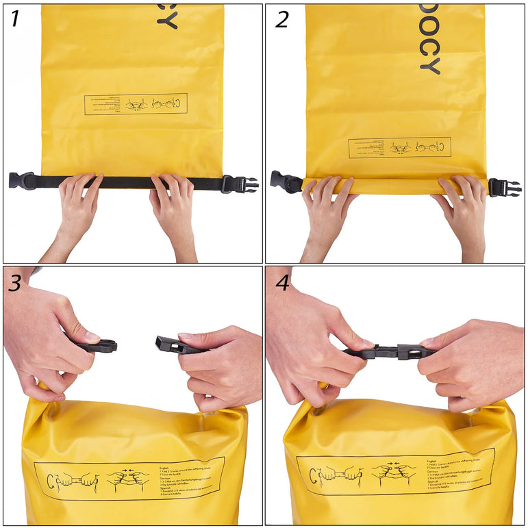 20L Tow rope Sand Sack 2-in-1 Sand Anchor Drift Bag Waterproof Dry Bag Sand Anchor Dock line for Kayak Jet Ski Rowing Small Boat