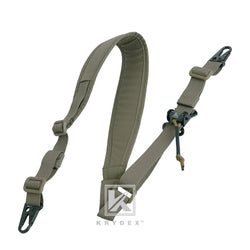 KRYDEX 2 Point / 1 Point Tactical Rifle Sling 2.25" Padded Removable Rifle Modular Strap Shooting Hunting Combat Accessories RG