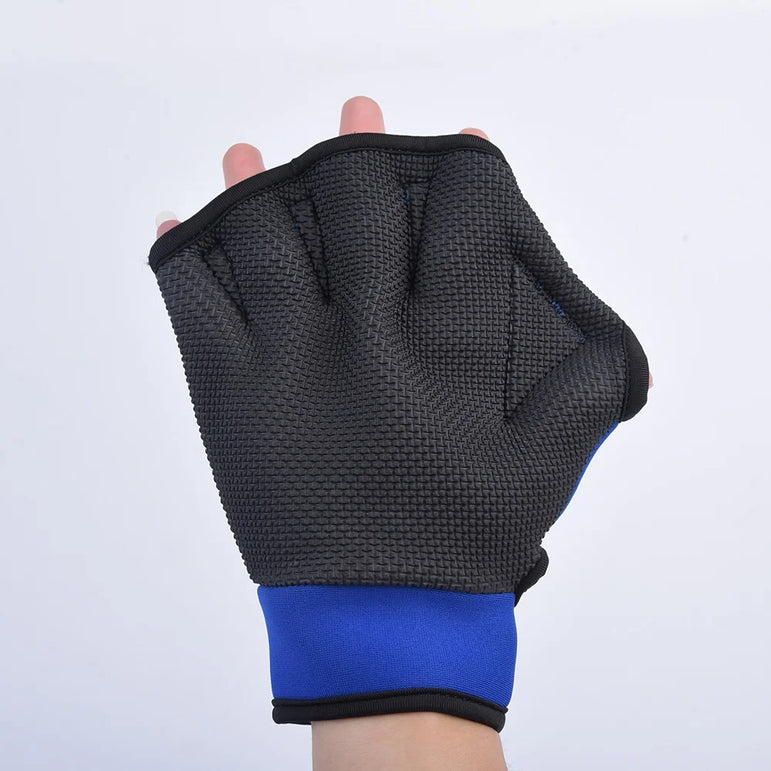 1 Pair Men Women Neoprene Diving Gloves Snorkeling Dive Swimming Paddles Palm Webbed Scratch-resistant Hand Guard Equipment