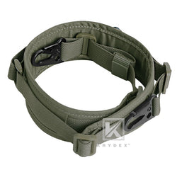 KRYDEX 2 Point / 1 Point Tactical Rifle Sling 2.25" Padded Removable Rifle Modular Strap Shooting Hunting Combat Accessories RG