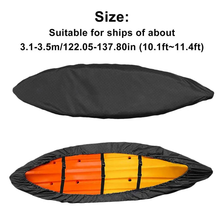 Waterproof Outdoor Fishing Boat Cover Boat Cover With Excellent Protection UV Resistant Cover For Kayaks In Various Sizes