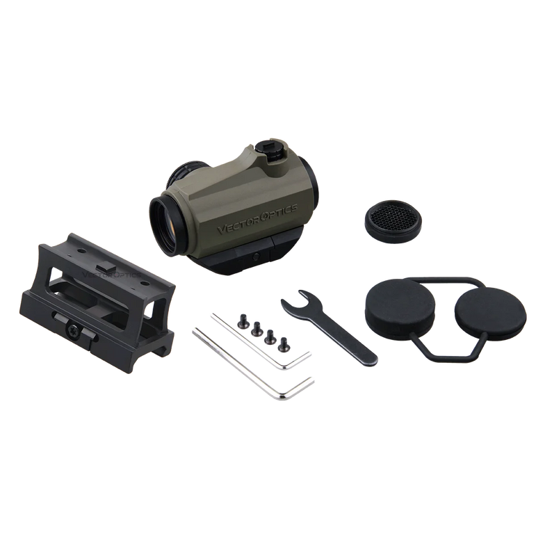 Vector Optics Maverick GenIII 1x22 Rubber Cover Red Dot Scope Reflex Collimator Sight For Real Firearms Hunting,CQB,Competition