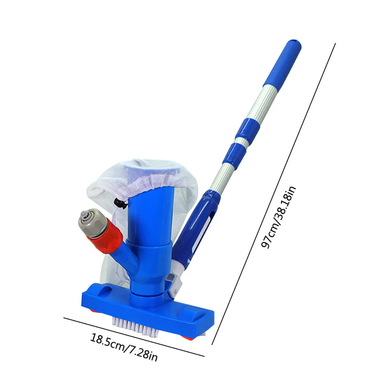 Portable Pool Cleaner  Common Shallow Water Leaf Net Maintenance Kit Gym Swimming Pool Cleaning Tools For Pond Fountain Pool