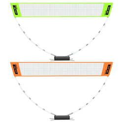 Professional Badminton Net Volleyball Tennis Training Square Net Height Adjustable Volleyball Net for Court Backyard Beach