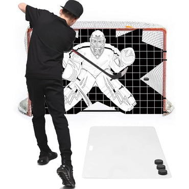 Hockey Goalie Shooting Target Street Hockey Net Goalie Target Hockey Goal Practice Target for Hockey Training