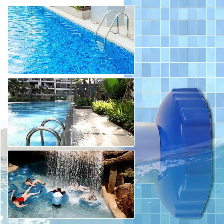 Pool Hose Connector Safe Leak-Proof Pool Adapter Portable Compact Pool Pump Fittings For Park Skimmer Hose Pool Maintenance
