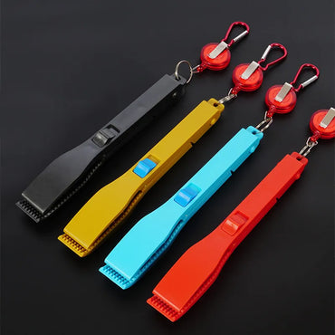Fish Control Plier Portable Non-slip ABS Fish Clip Catcher Fishing Gear Supplies for Fisherman Comfortable to Handle Fish Clamp