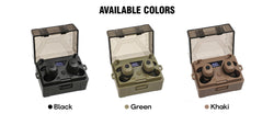 Shooting Earplugs ANC NRR27dB - Tactical Bluetooth Earbuds with Active Noise Cancelling for Hunting Military Ear Protection