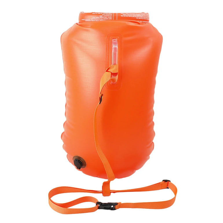 20L Air Dry Tow Bag Highly Visible IPX7 Waterproof Inflatable Swimming Bag Swim Safety Float and Drybag for Open Water Swimmers