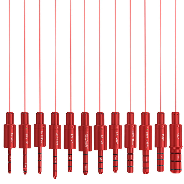9MM 38SPL multifunctional magnetic red green light trainer, dual-purpose for training and calibration