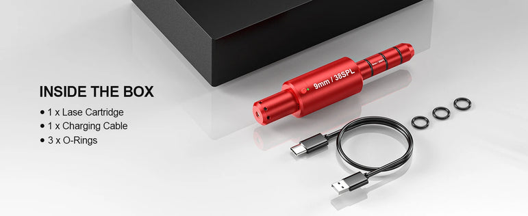 9MM 38SPL multifunctional magnetic red green light trainer, dual-purpose for training and calibration